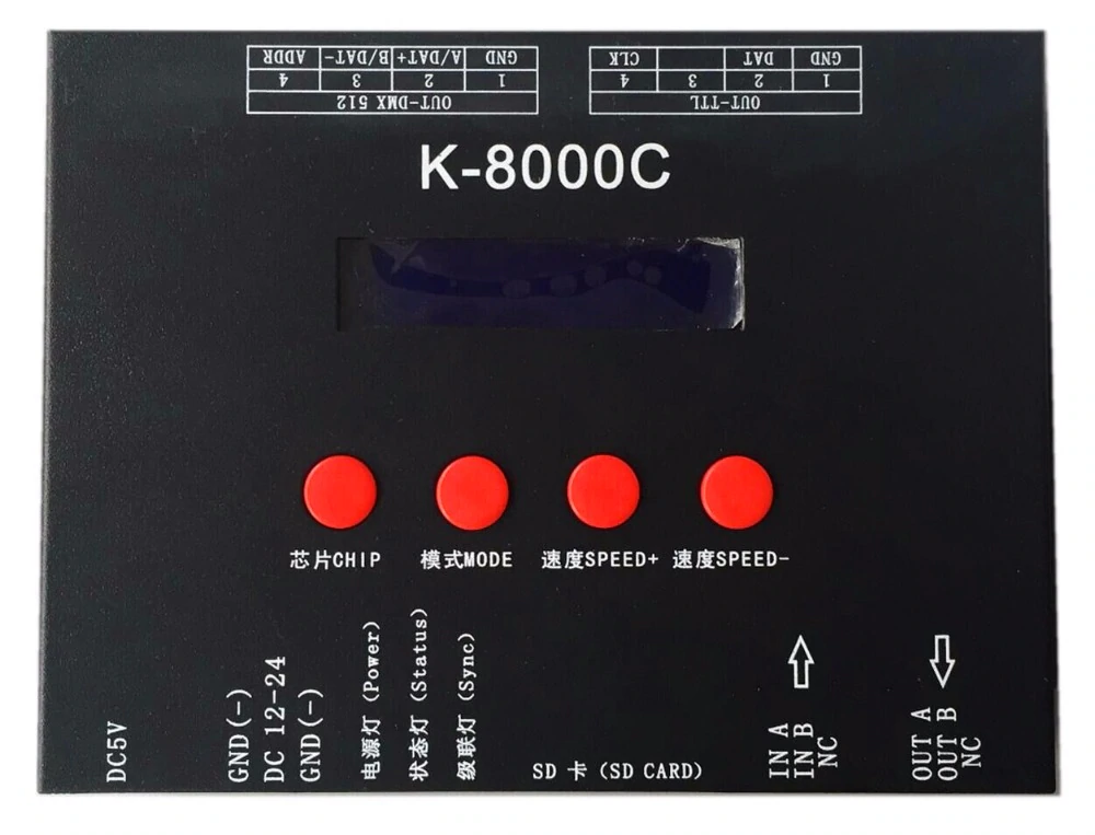 K-8000C LED Controller 2025 - Advanced Professional Multi-Port Controller